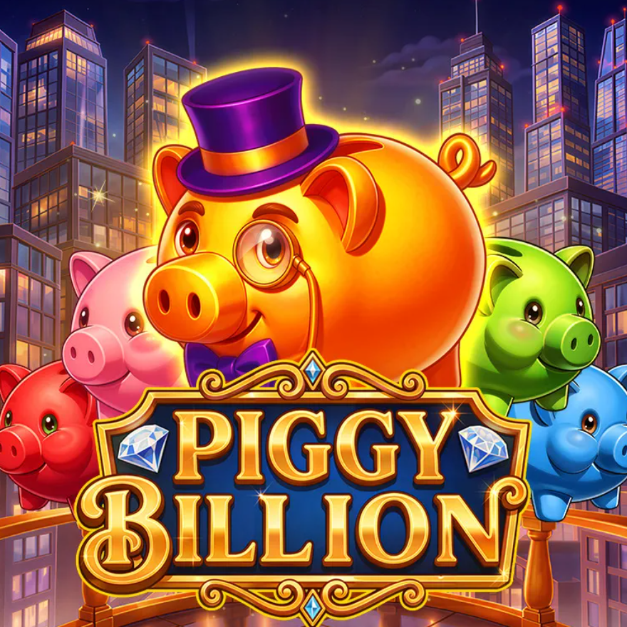 Spelautomaten Piggy Billion hos SlotSpice Casino