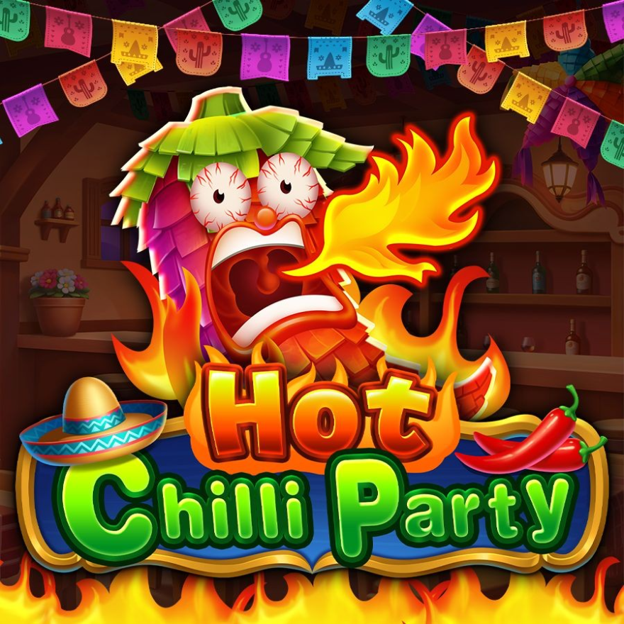 Spelautomaten Hot Chilli Party hos SlotSpice Casino
